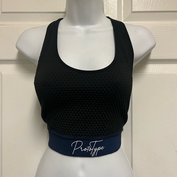 Prototype Waffle Cut Out Sports Bra - Picture 3 of 7